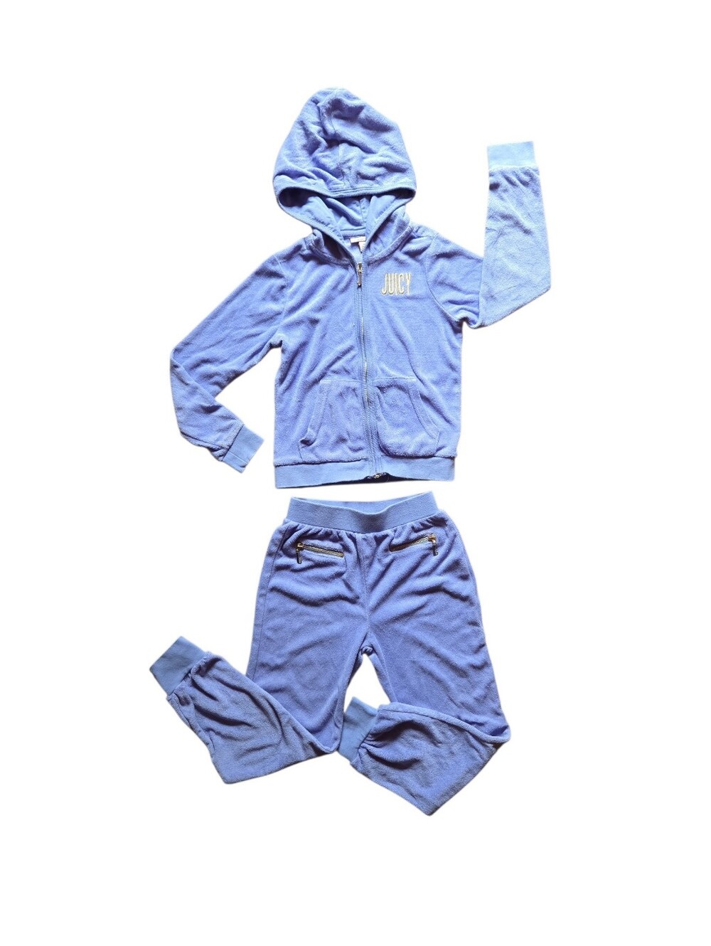 Juicy Couture Light Purple Terry Hoodie & Jogger Set